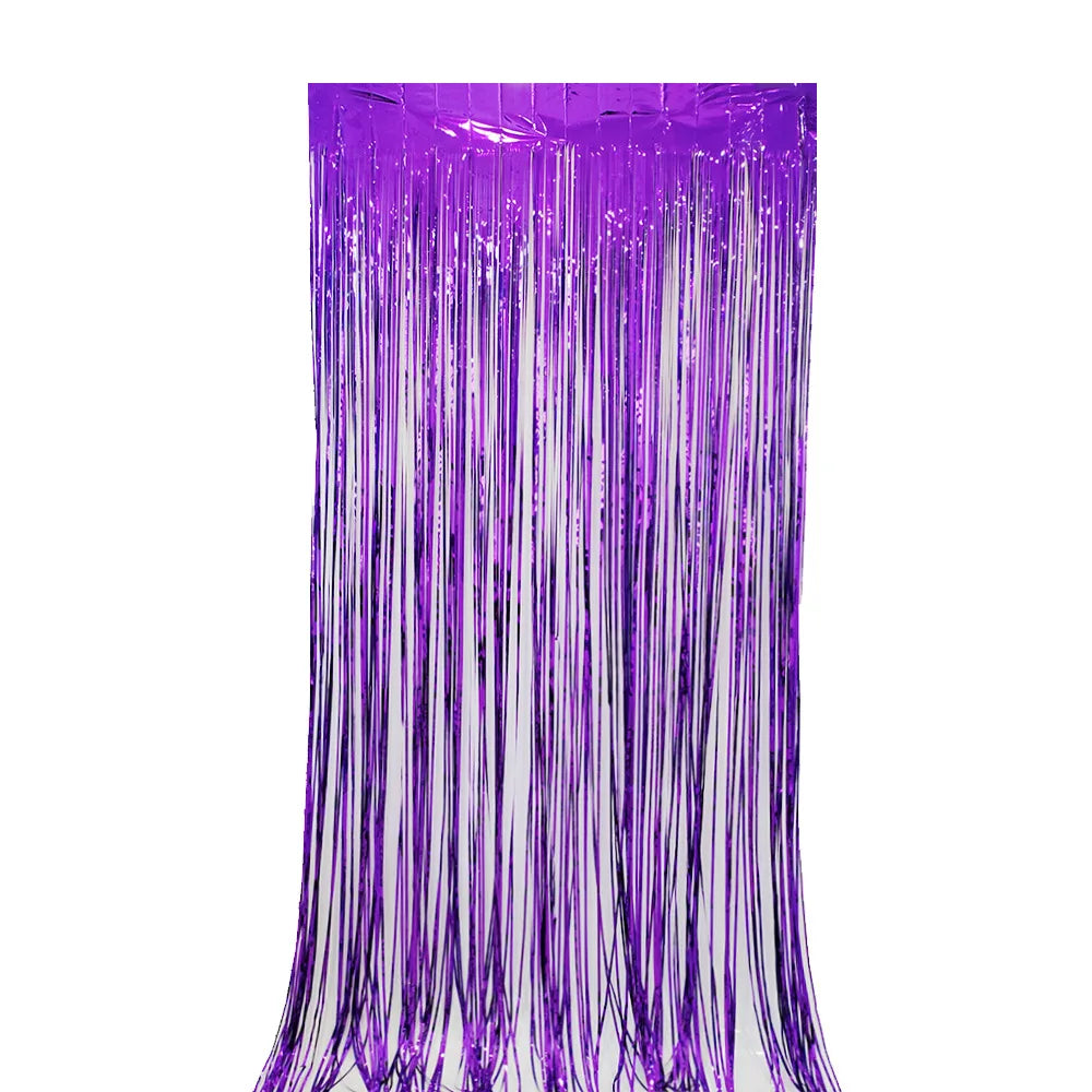 Quality Foil Fringe Curtains Party Decoration Party Decoration 1*2M