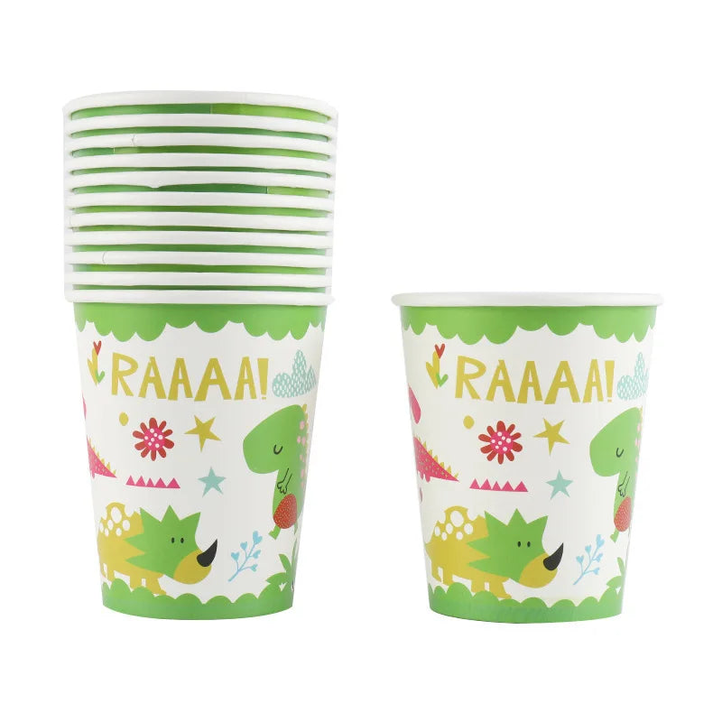 Faktari Cup Paper Ice Caren Popular Anime Figure Paper Cup Oem Children Party Paper Dispos Cup