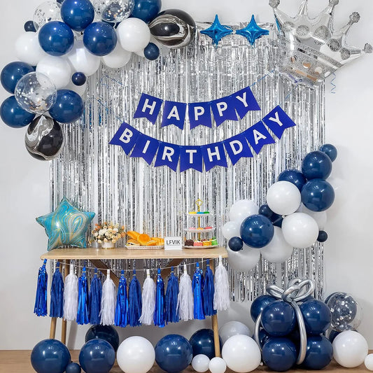 Birthday Theme Party Latex Foil Balloons Balloons Party Decorations for Kid Birthday Party