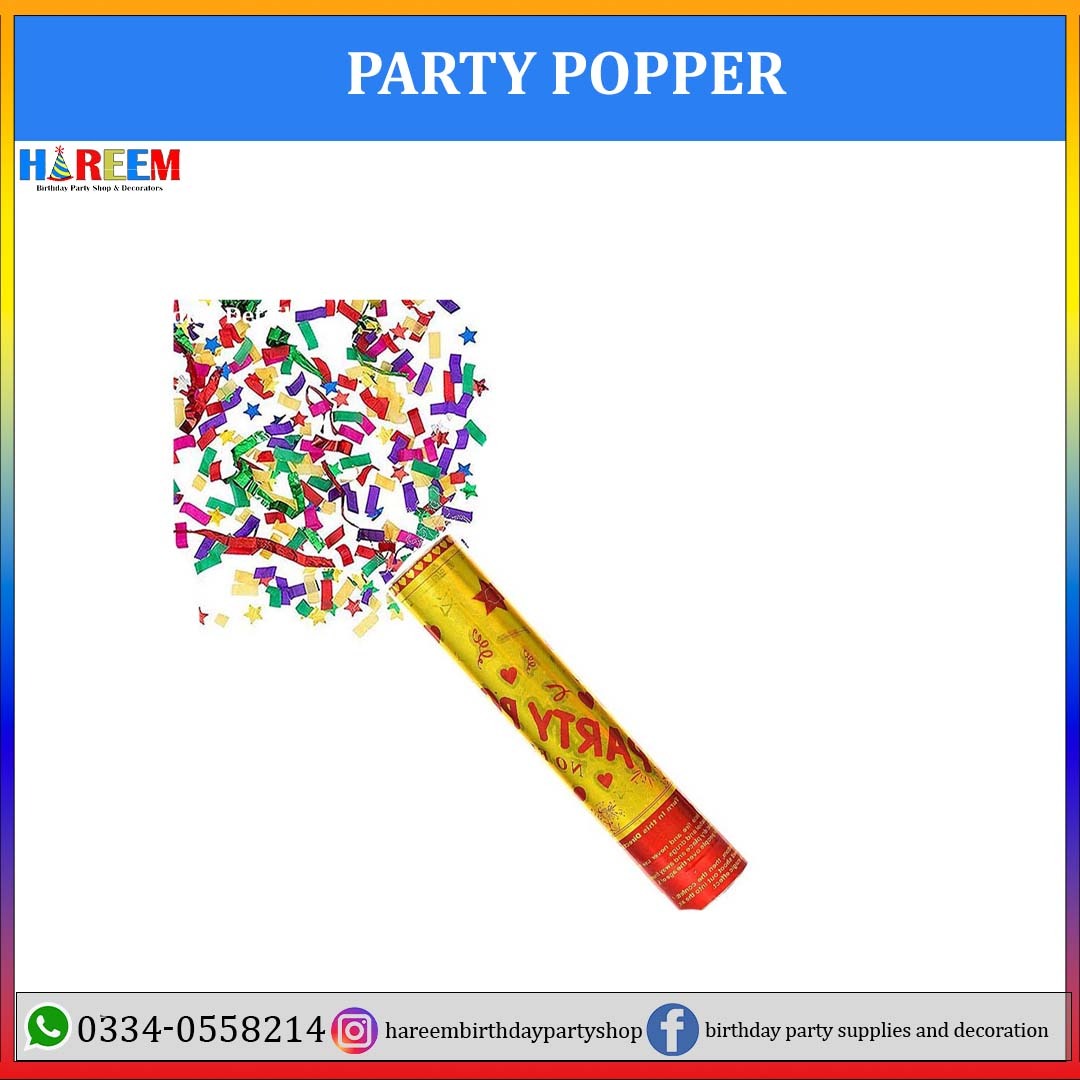 Party Popper  for Birthday & Party Event