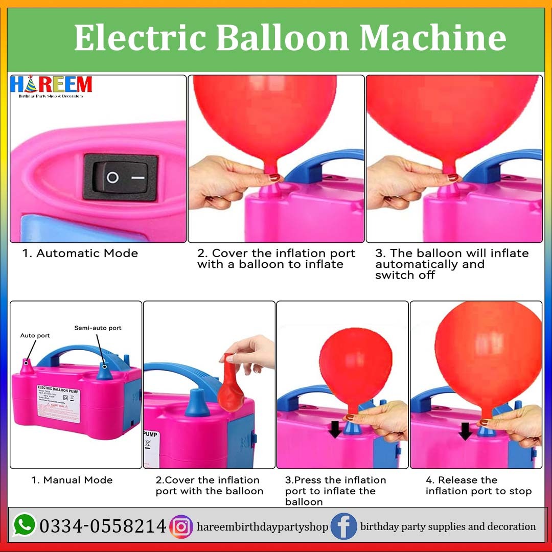 Electric Balloon Machine